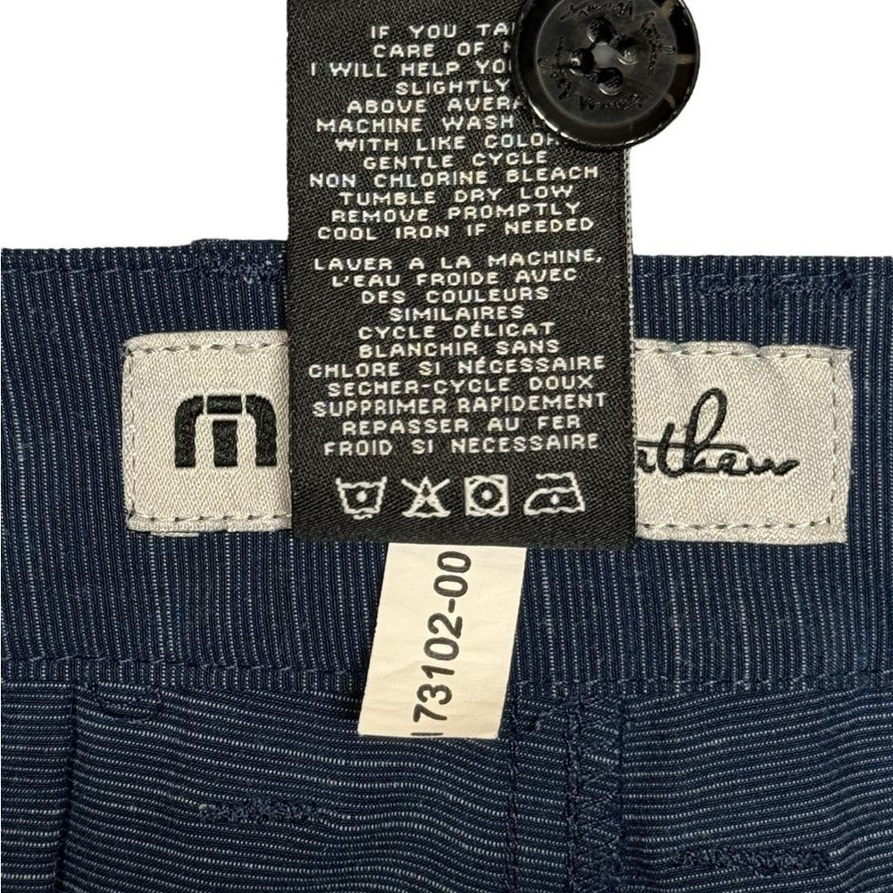 Travis Mathew Beck Shorts Blue Mens 32 Performance Golf Athletic Preppy Summer - Picture 14 of 14